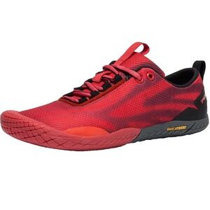 TSLA Trail Running Shoes Zero Drop Barefoot Minimalist Red Men 8 Women 9.5 EU 41